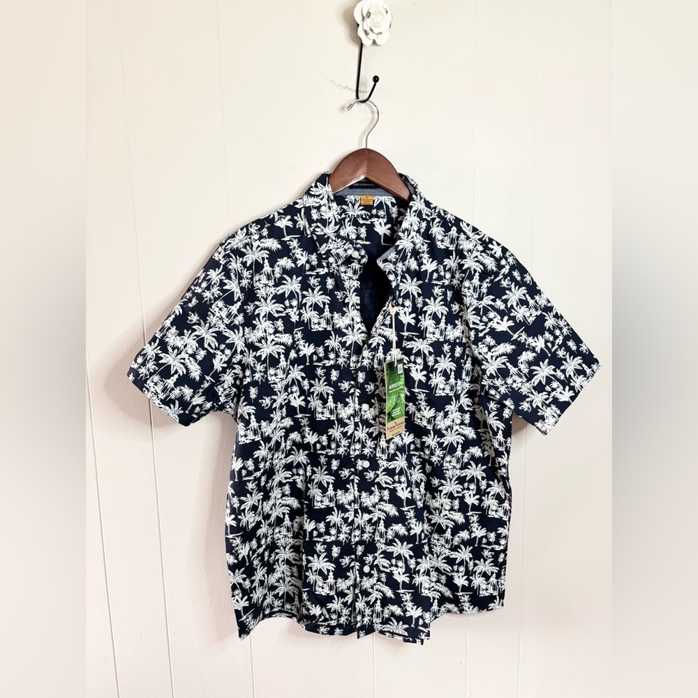 Taylor Vintage airotech performance short sleeve button down size XL men’s new